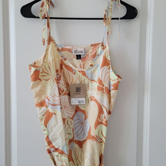 Patagonia Pataloha Tie Dress Medium Hawaiian NWT - Picture 3 of 11